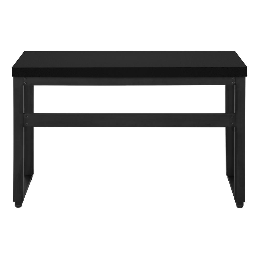 Caine - Computer Desk Home Office Standing Adjustable 48"L Work Laptop Black