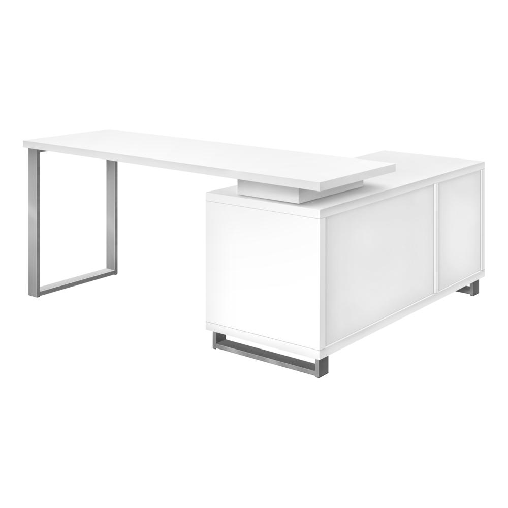 Seanna - Computer Desk Home Office Corner Storage Drawers 72"L L Shape