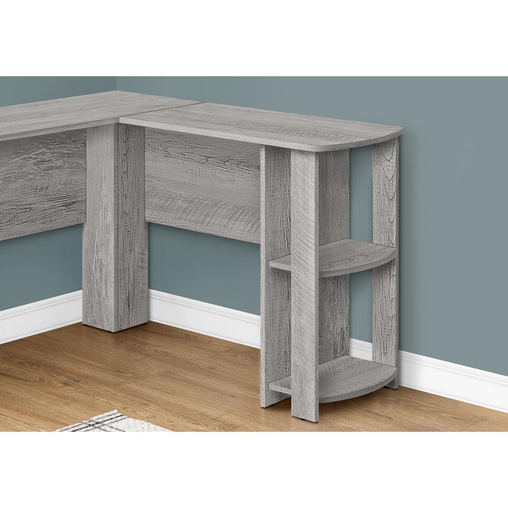 Brandon - Computer Desk Home Office Corner Storage Shelves 48"L L Shape