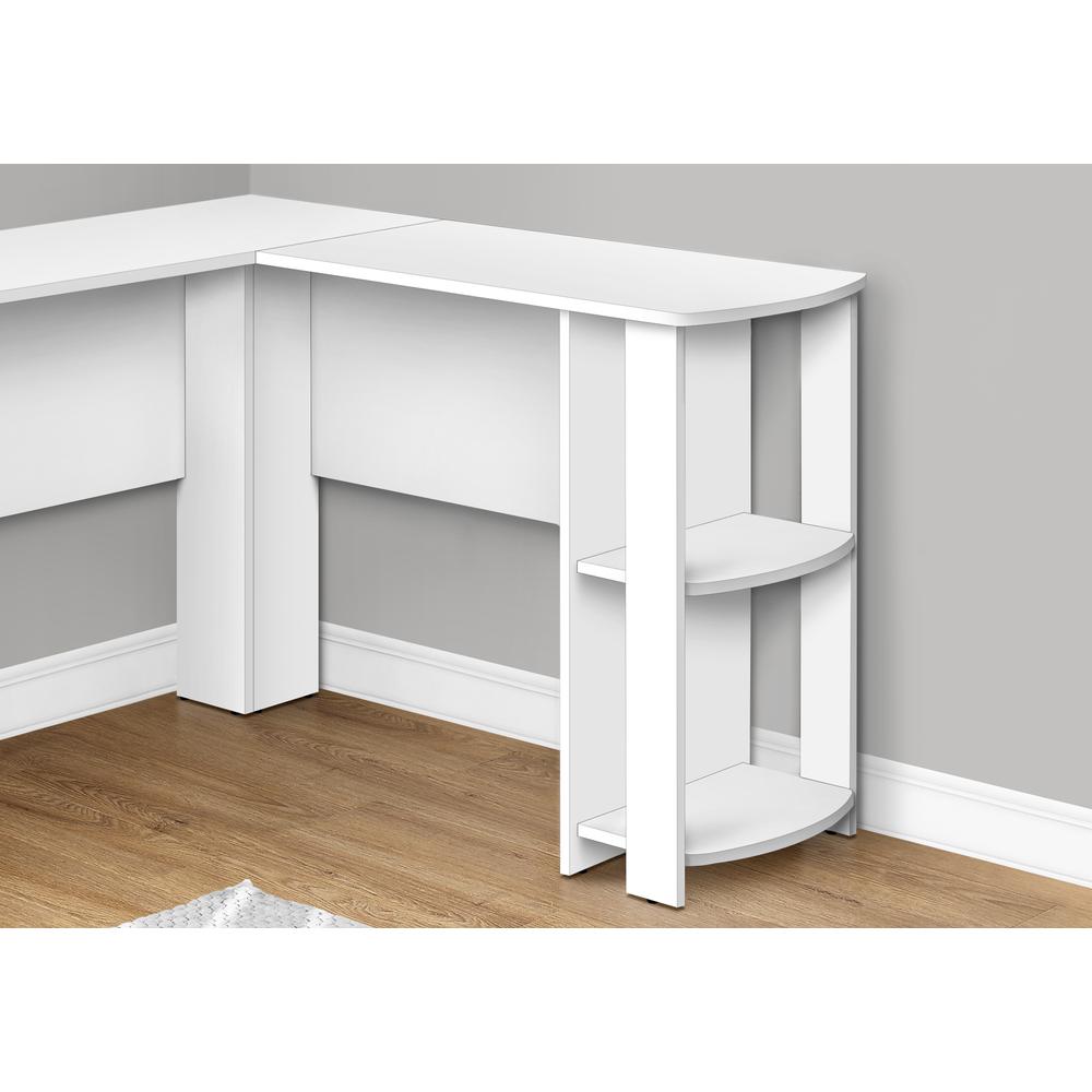 Damani - Computer Desk Home Office Corner Storage Shelves 48"L L Shape