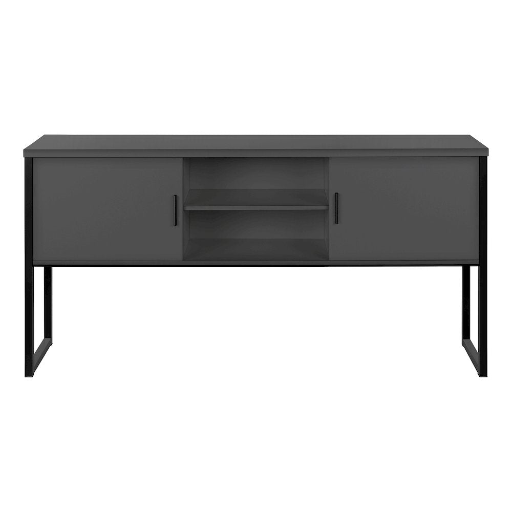 Maddock - Office Hutch 72"L Work Storage Doors Home Office Commercial Grade