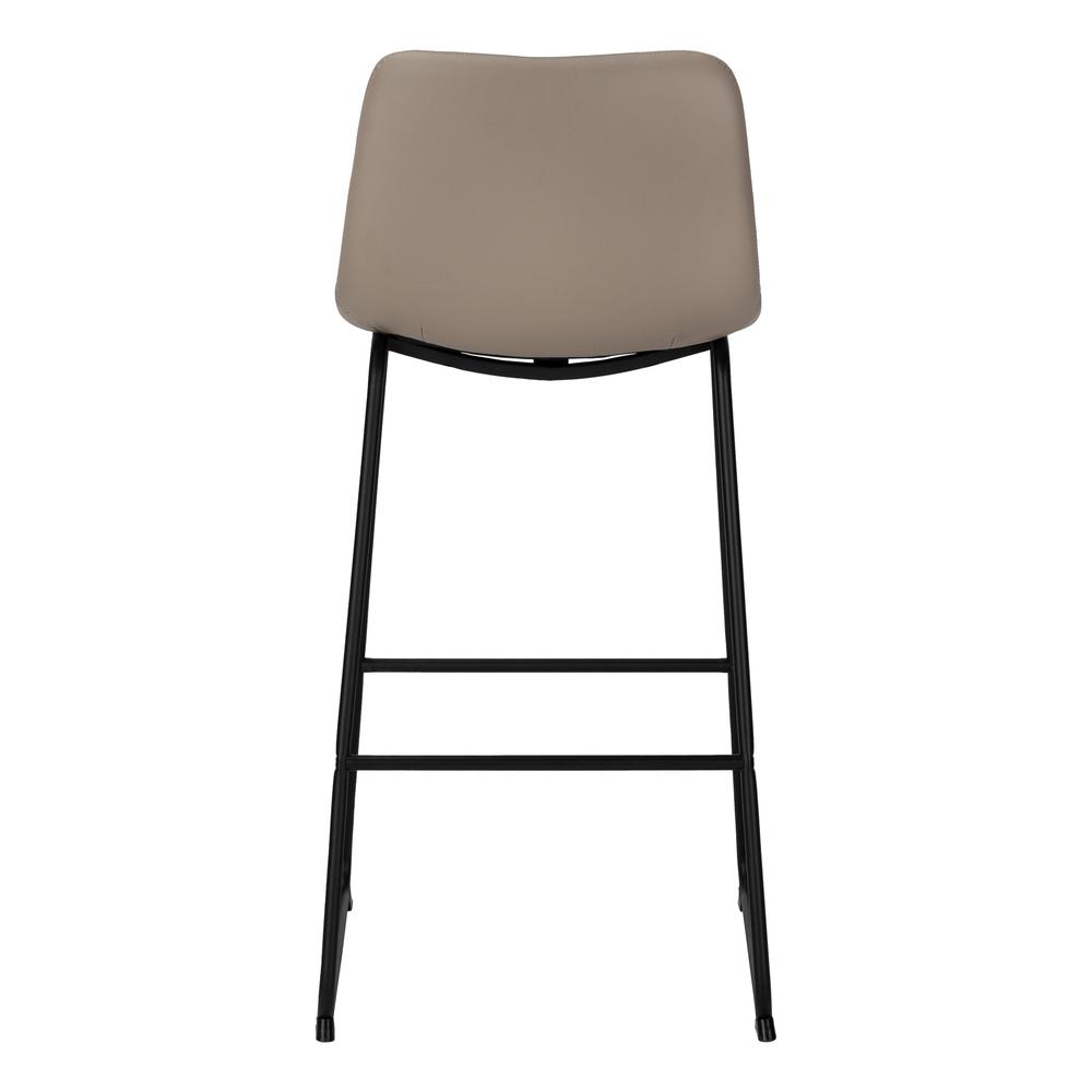 Bardot - Office Chair Bar Height Standing Computer Desk Work Brown Leather