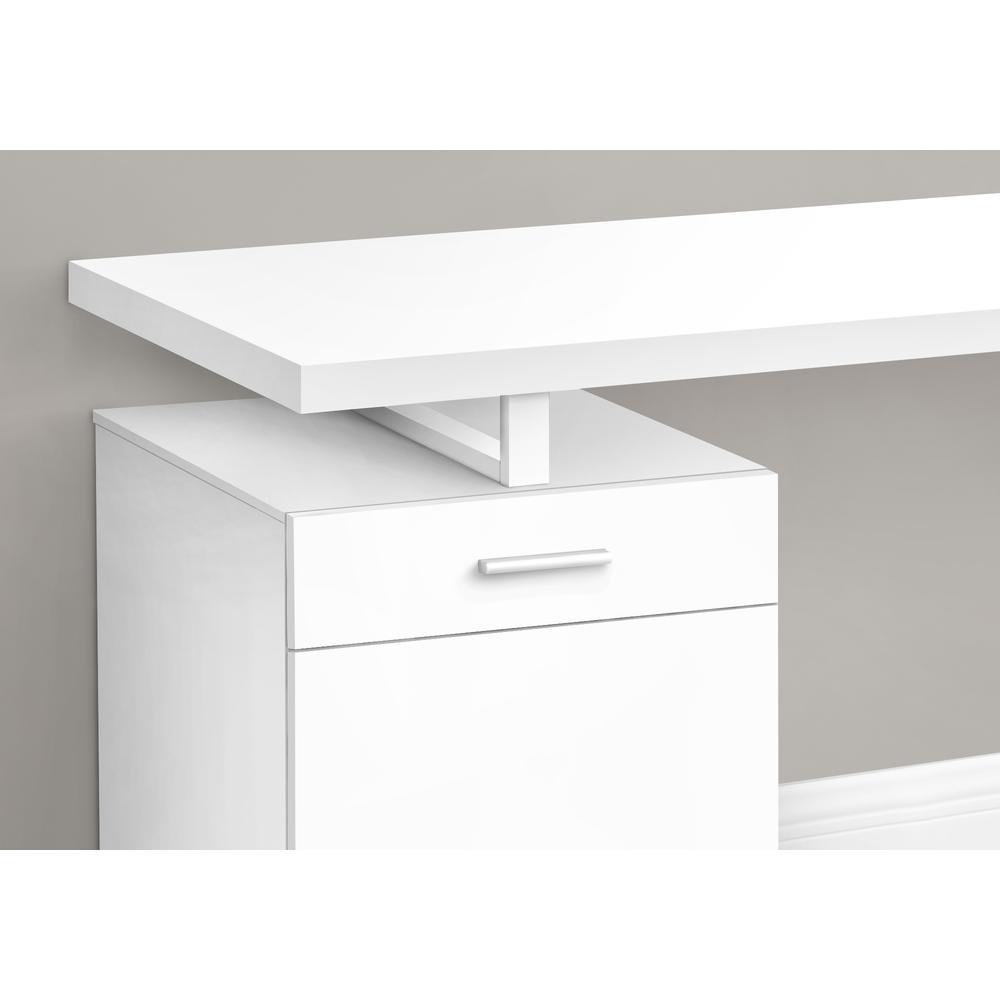 Jayliah - Computer Desk Home Office Laptop Left Right Set-up Storage Drawers