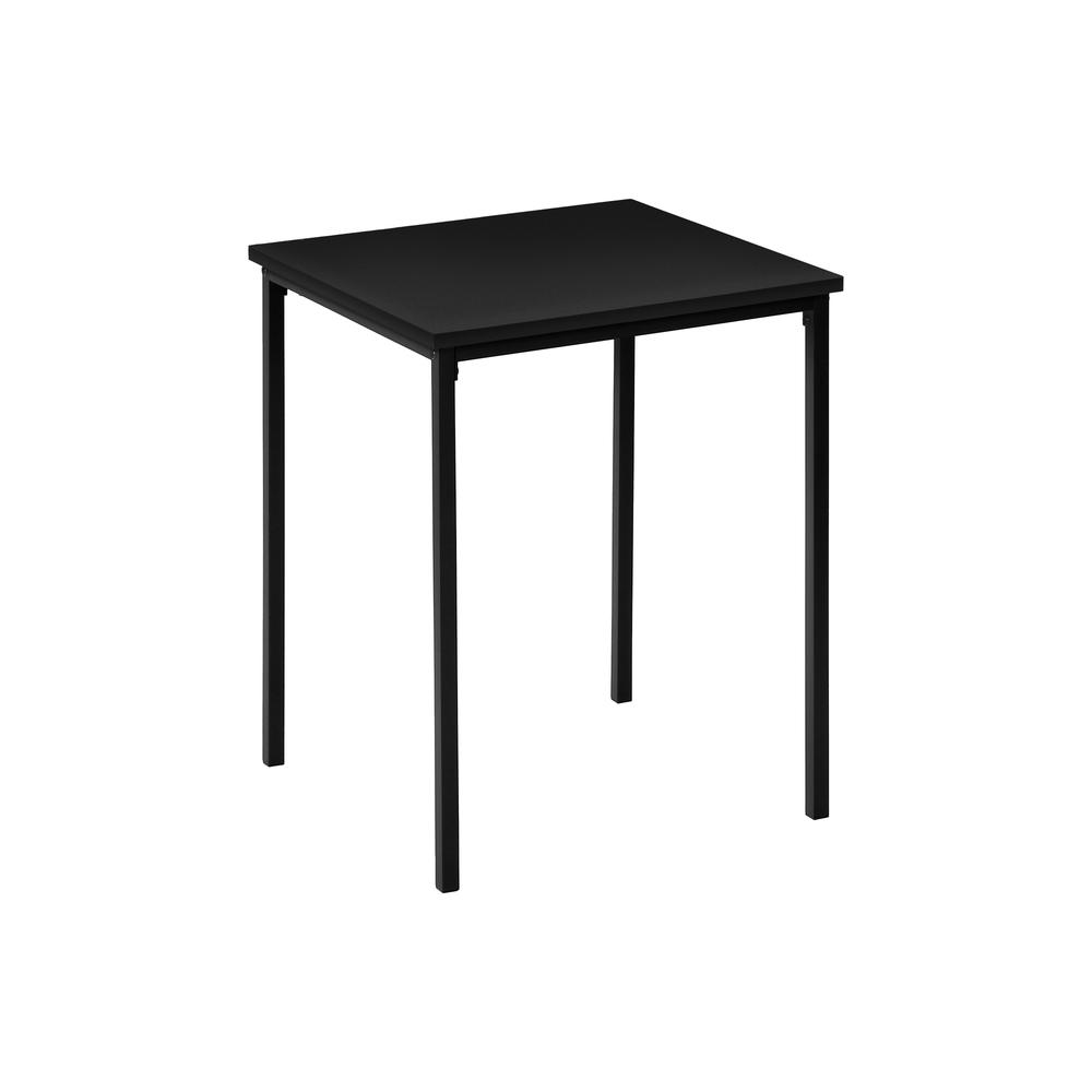 Tugera - Table Set 3pcs Set Coffee End Black Metal Black Laminate