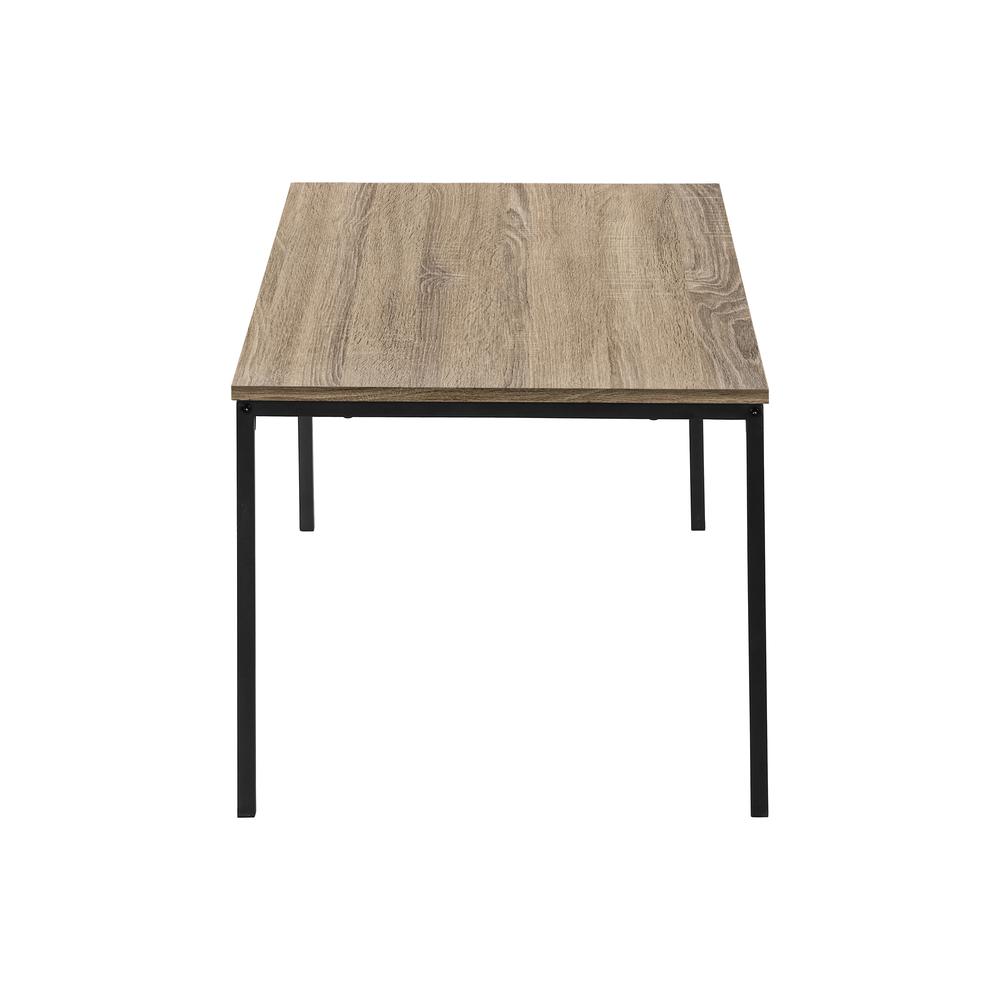 Vivan - Table Set 3pcs Set Coffee End Black Metal Dark Taupe