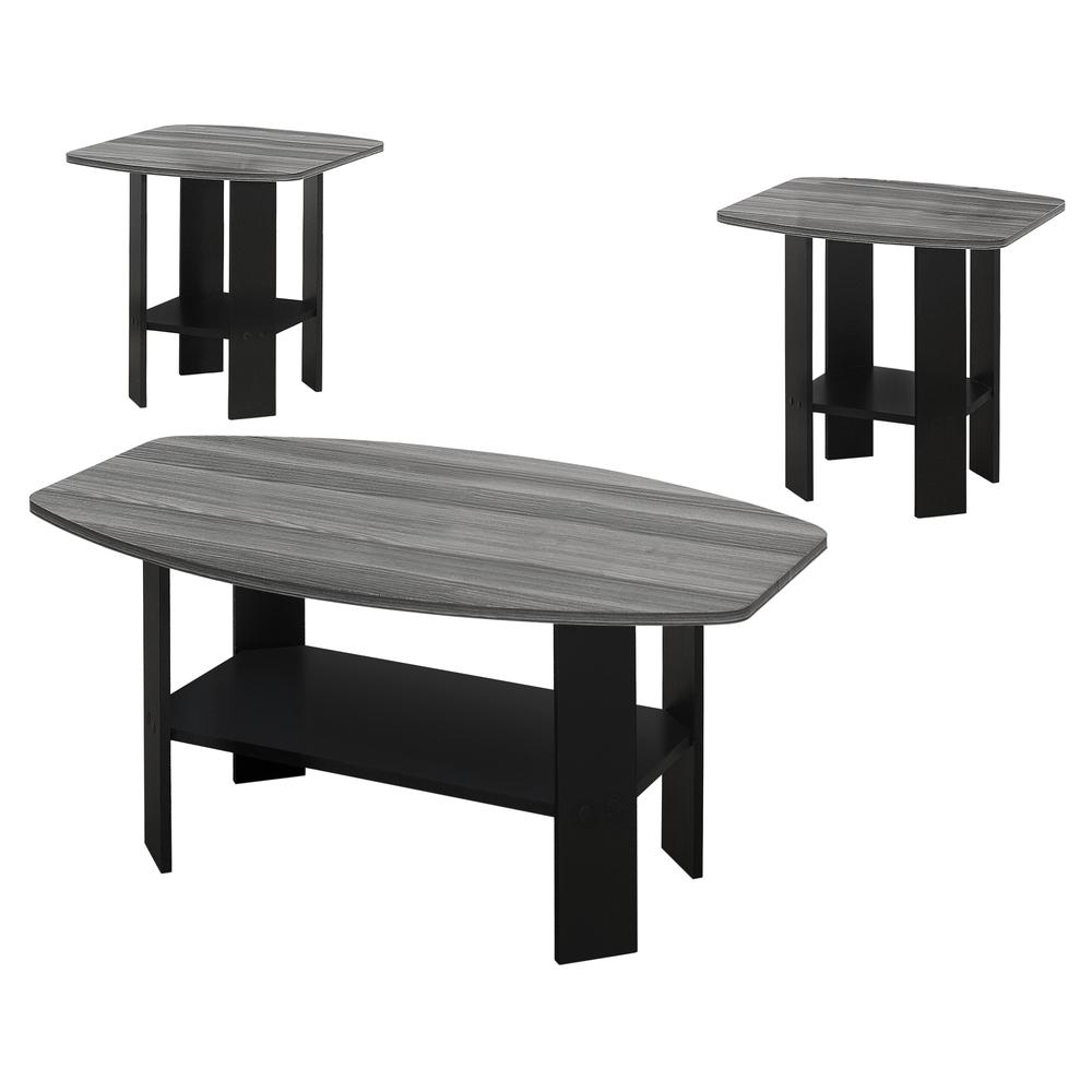 Fabrico - Table Set 3pcs Set Coffee End Side Accent Living Room