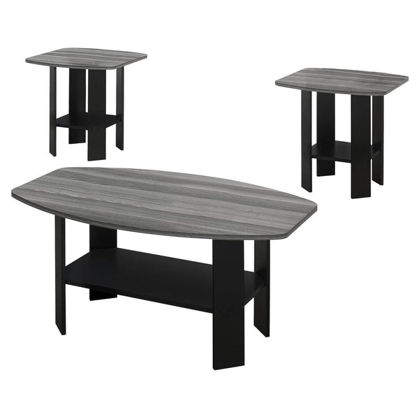 Fabrico - Table Set 3pcs Set Coffee End Side Accent Living Room