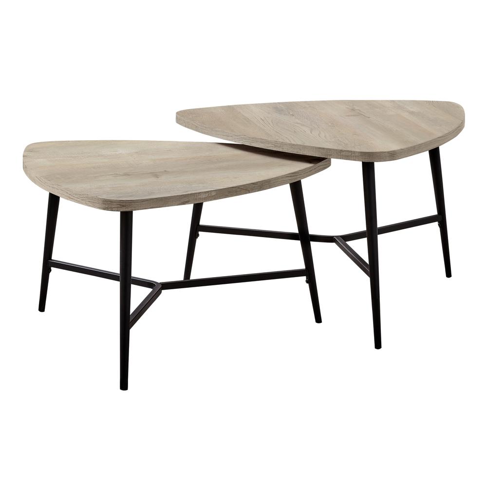 Nafaro - Table Set 2pcs Set Coffee End Side Accent Living Room