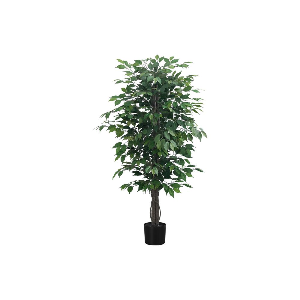 Sereno - Artificial Plant 58" Tall Ficus Tree Indoor Faux Fake Floor