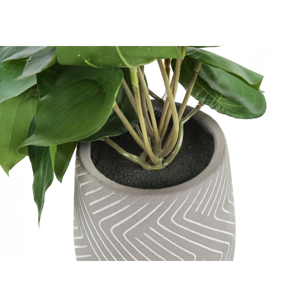 Desmond - Artificial Plant 8" Tall Alocasia Indoor Faux Fake Table Greenery