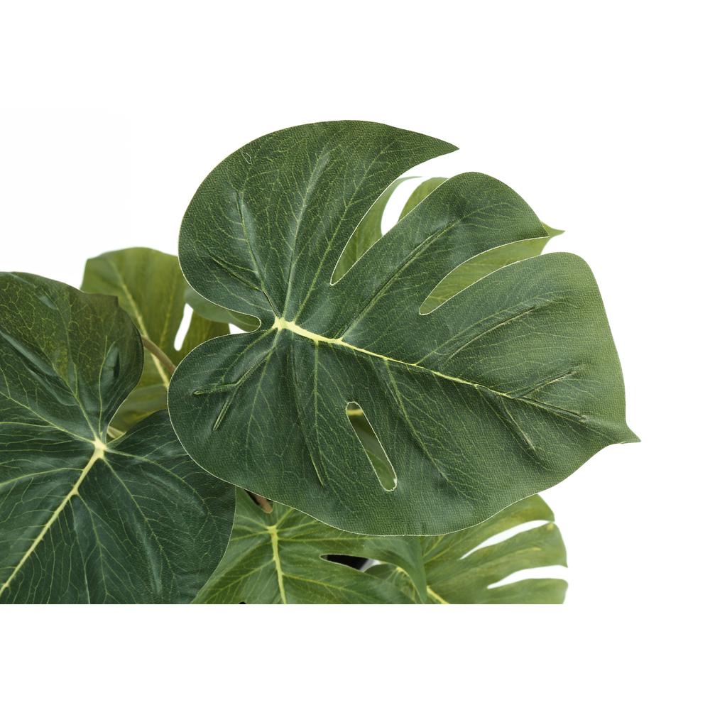 Ovalet - Artificial Plant 13" Tall Monstera Calthea Indoor Faux Fake Table
