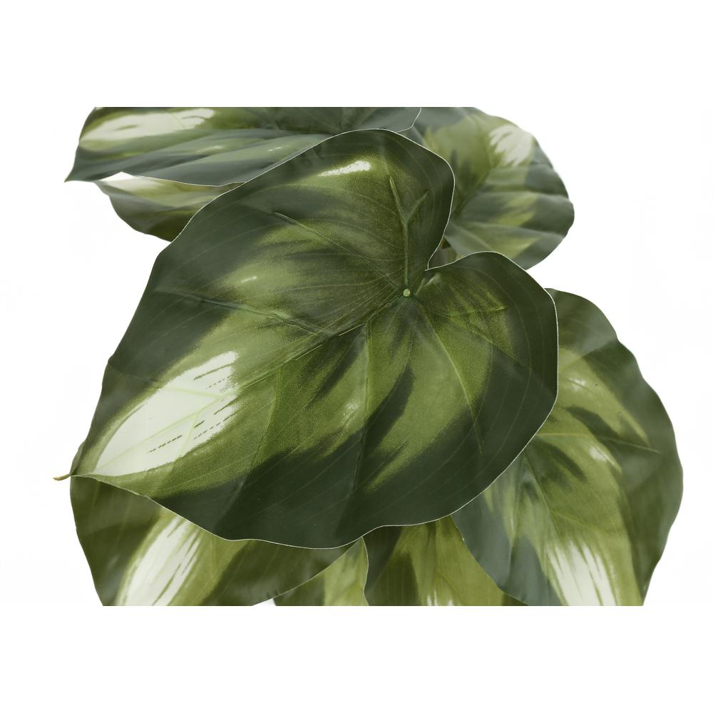 Ovalet - Artificial Plant 13" Tall Monstera Calthea Indoor Faux Fake Table