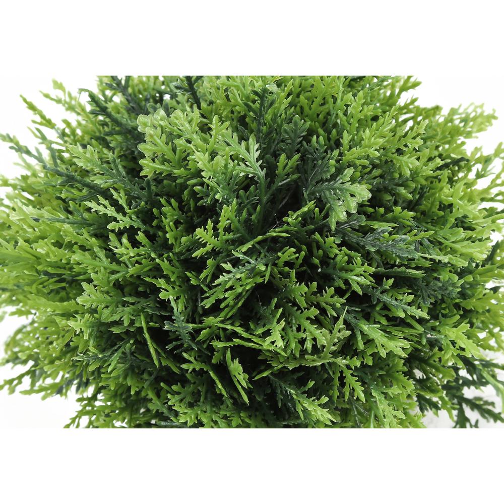 Materra - Artificial Plant 5" Tall Grass Indoor Faux Fake Table Greenery