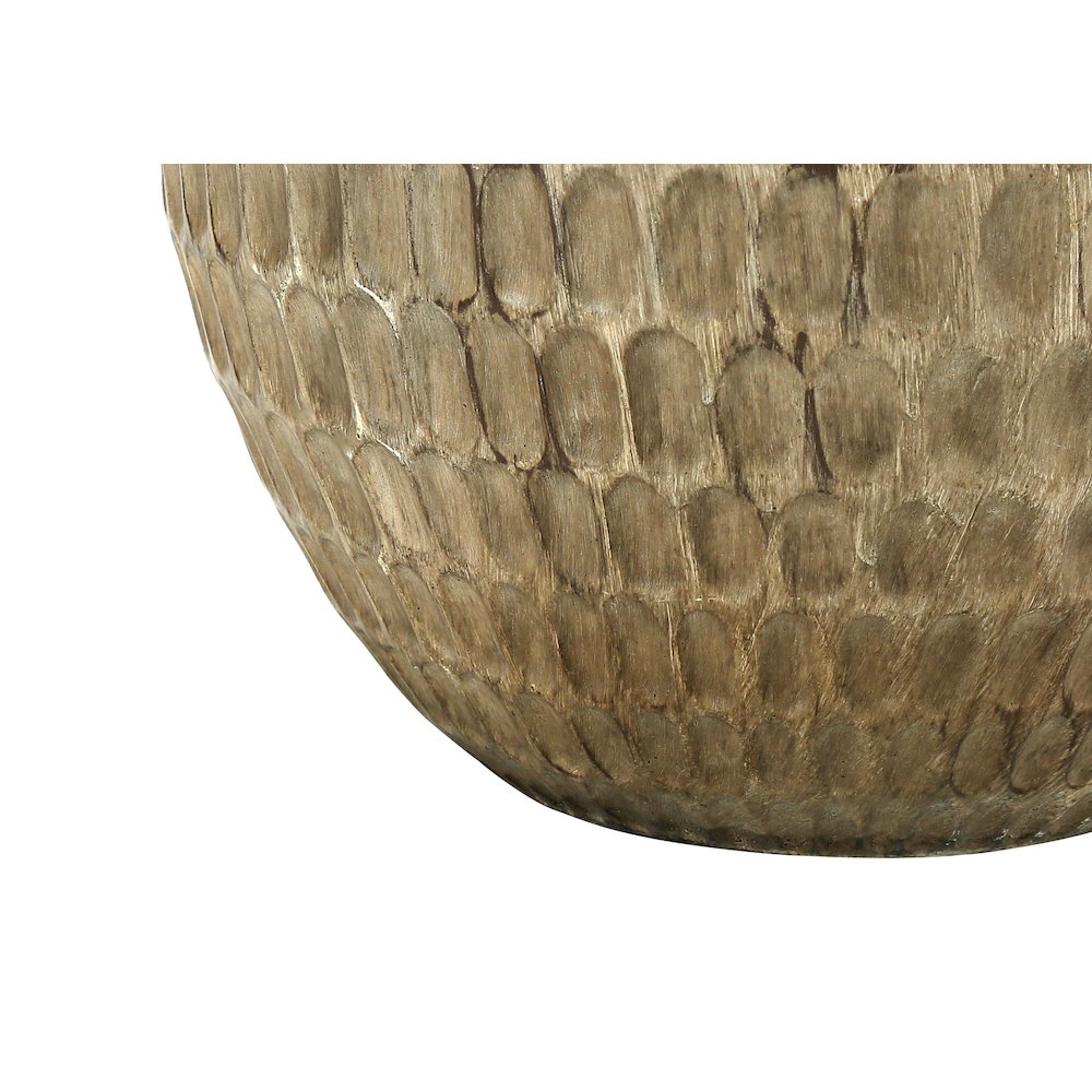 Felice - Lighting 25"H Table Lamp Black Shade Brown Resin Contemporary