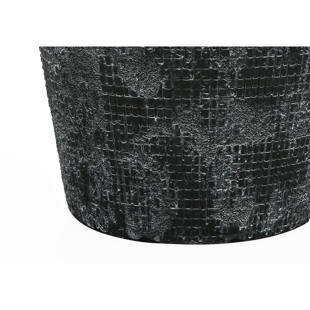 Collice - Lighting Table Lamp 24"H Black Ceramic Black Shade Contemporary