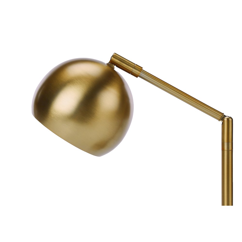 Haviland - Lighting 19"H Table Lamp Gold Metal Gold Shade Contemporary