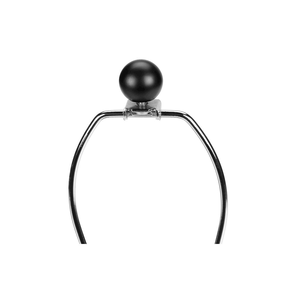 Bonilla - Lighting 24"H Table Lamp Black Concrete Grey Shade Contemporary