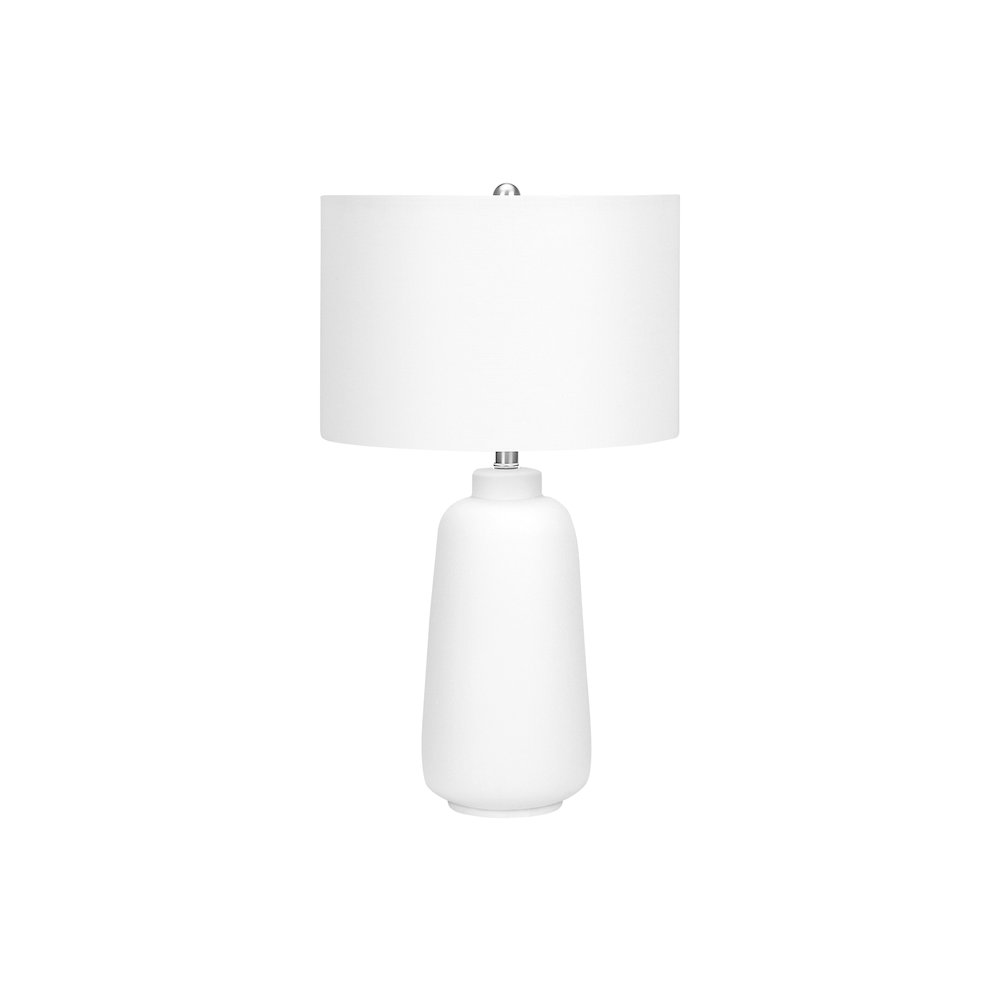 Evania - Lighting 26"H Table Lamp Cream Ceramic Ivory / Cream Shade
