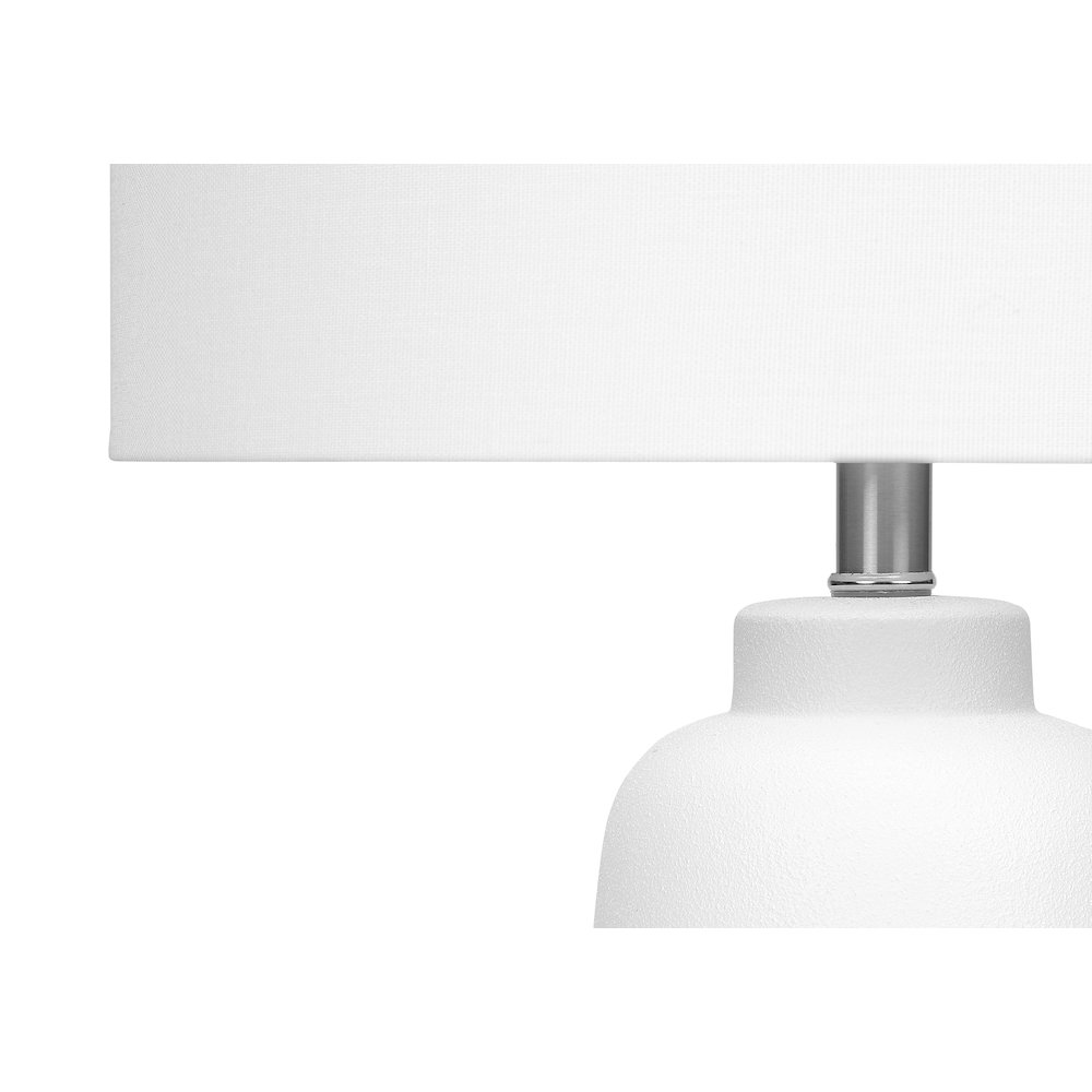 Evania - Lighting 26"H Table Lamp Cream Ceramic Ivory / Cream Shade