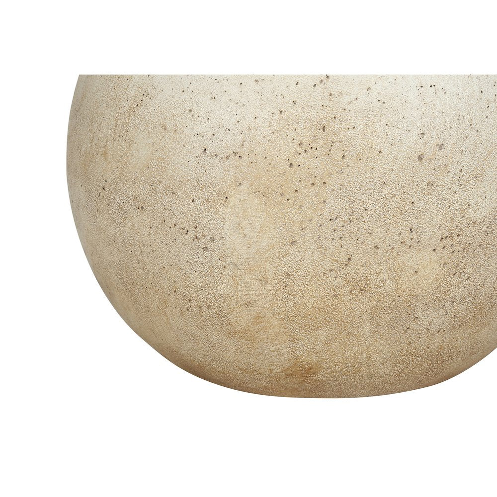 Carabella - Lighting 20"H Table Lamp Beige Concrete Beige Shade Contemporary