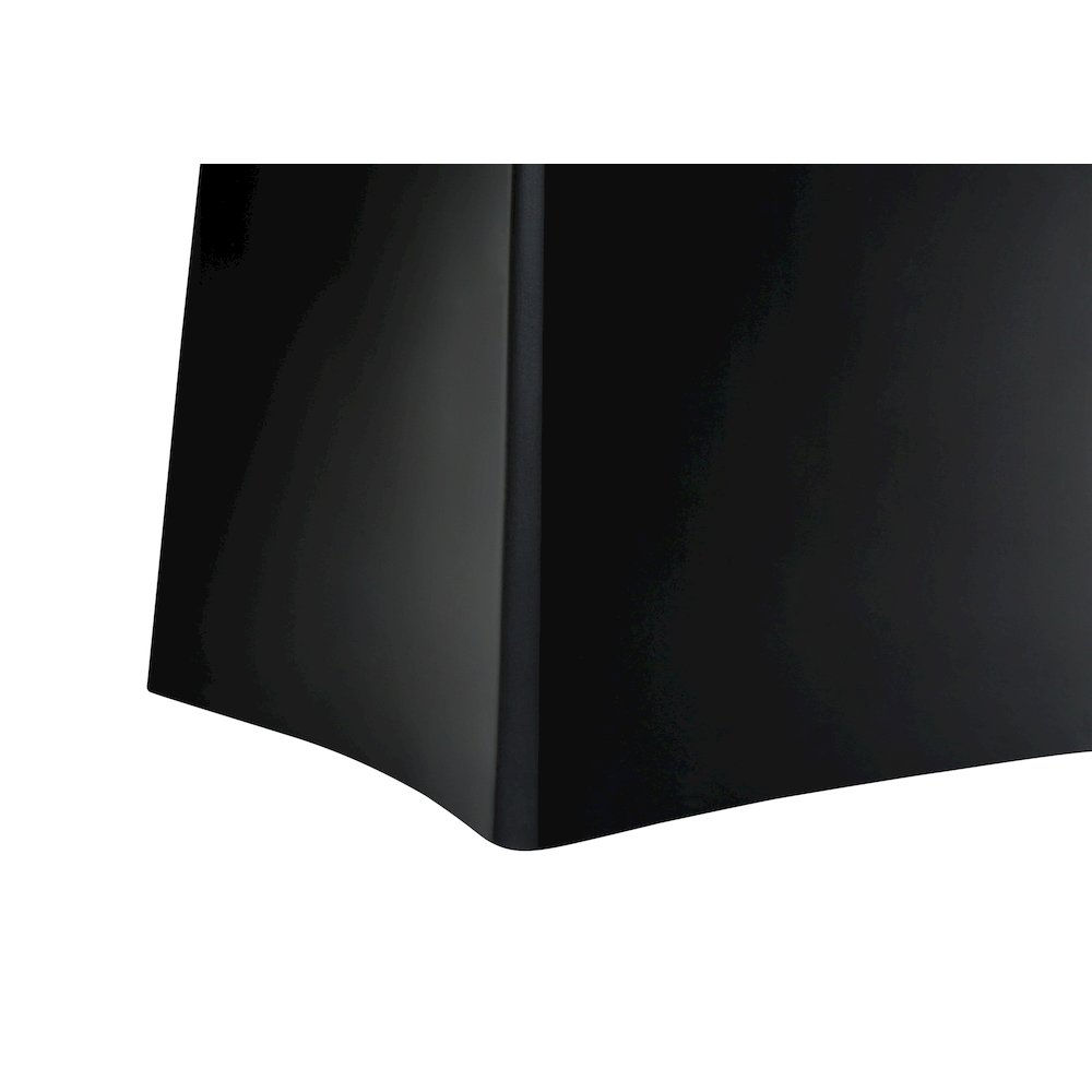 Imogene - Lighting 27"H Table Lamp Black Resin Beige Shade Modern