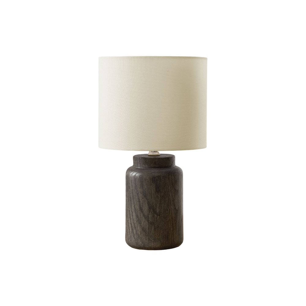 Adanna - Lighting 17"H Table Lamp Brown Resin Ivory / Cream Shade