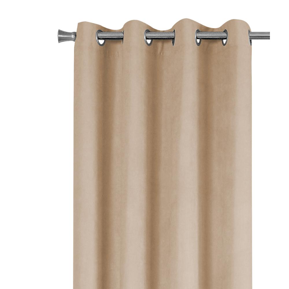 Uriel - Curtain Panel 2pcs Set 54"W X 95"L Room Darkening Grommet