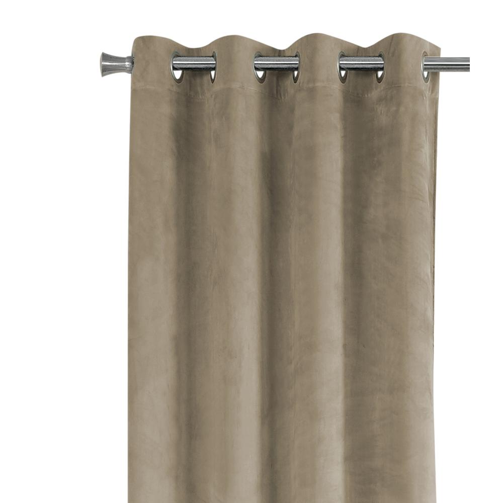 Macaria - Curtain Panel 2pcs Set 54"W X 84"L Room Darkening Grommet