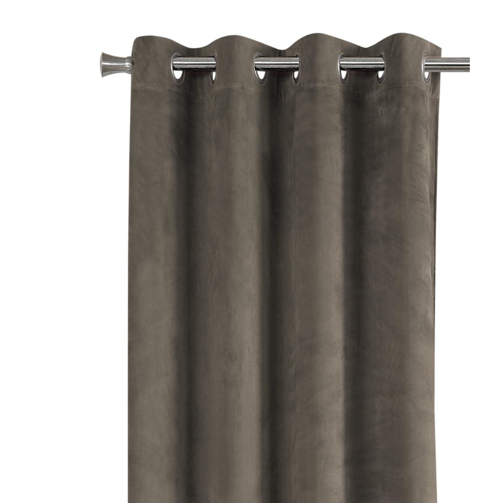 Prita - Curtain Panel 2pcs Set 54"W X 84"L Room Darkening Grommet