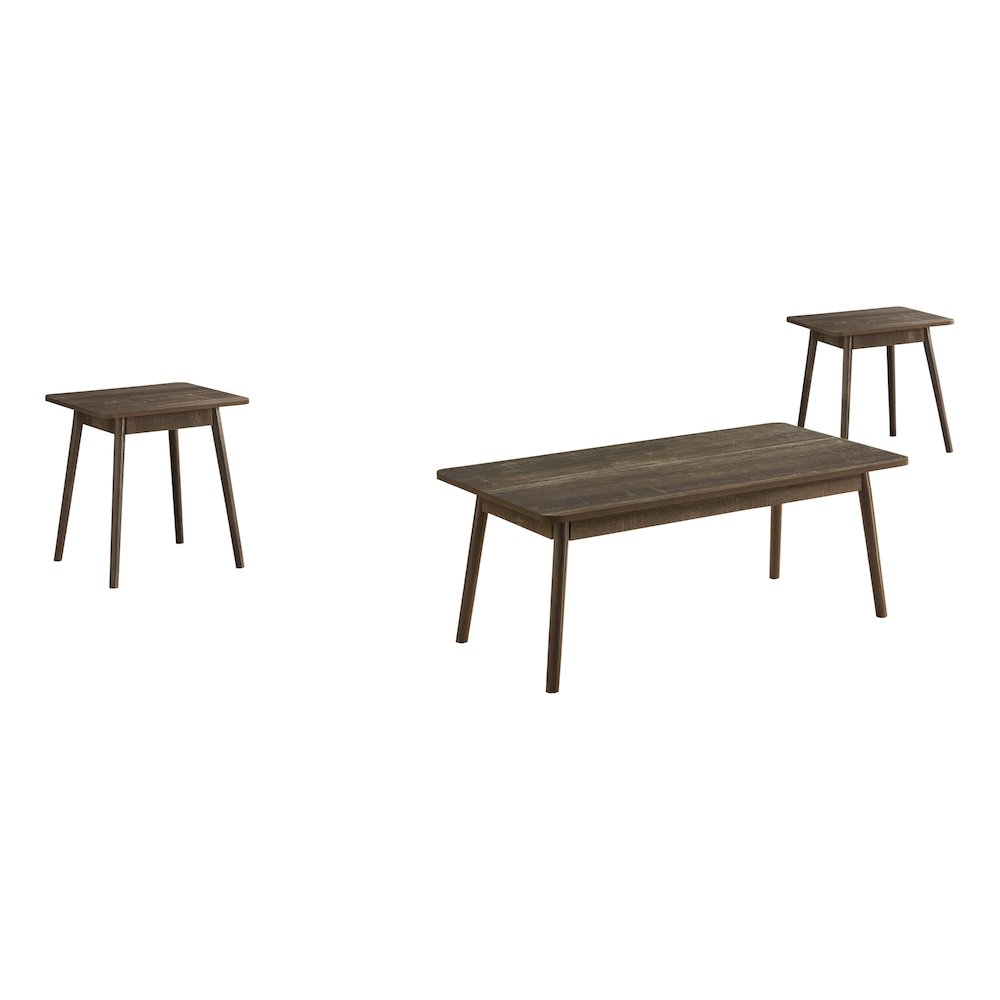 Giza - Table Set 3pcs Set Coffee End Side Accent Living Room