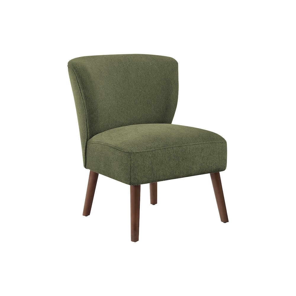 Savara - Accent Chair 33" H Upholstered Living Room Bedroom Green Fabric