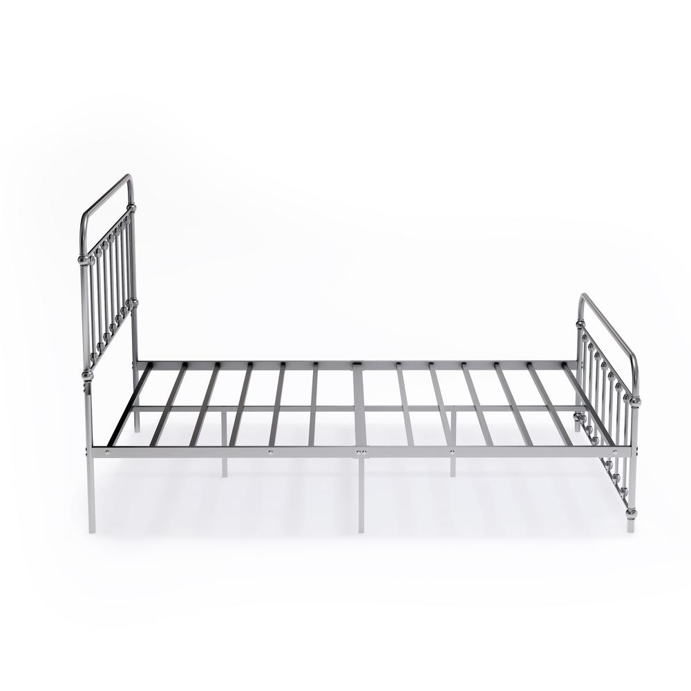 Galvin garland-full-bed-frame-with-6-metal-legs-magnificent-bed-frame-in-powder-coating-silver-color