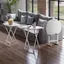 Corbett 5-Pc Oversized Snack Table Set, White