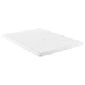 Manish Cascade Twin XL White Memory Foam Mattress Topper – 3" Cooling Gel Comfort