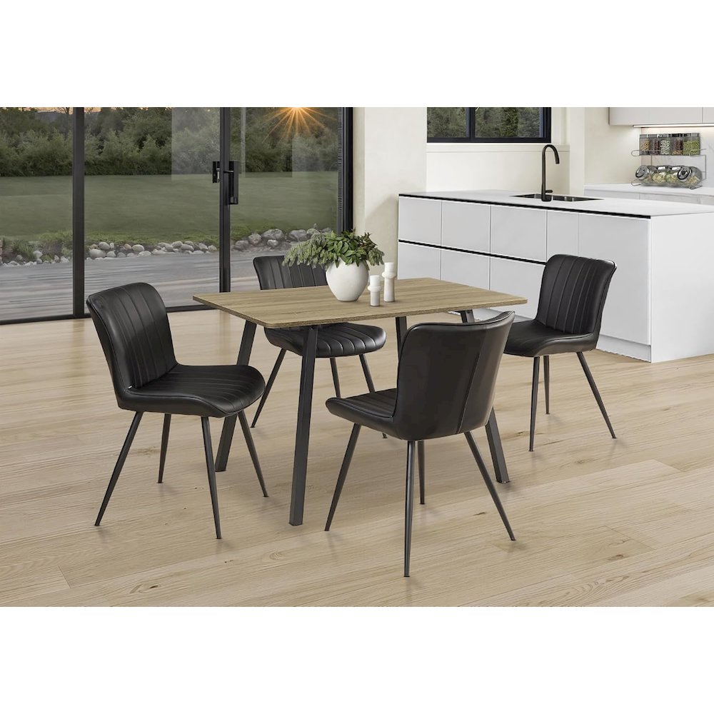 Thadius - Dining Chair 33" Height Dining Room Kitchen Upholstered Side Set