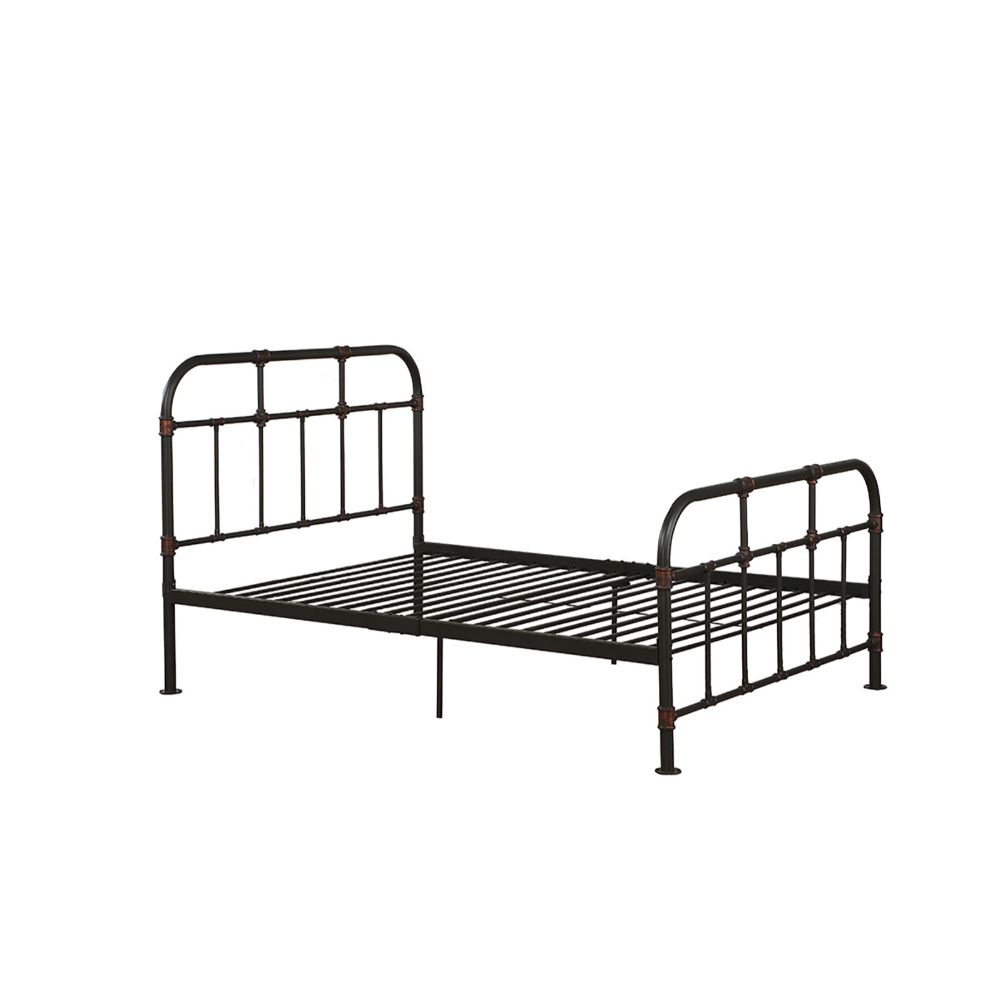 Nicipolis Full Bed, Sandy Gray