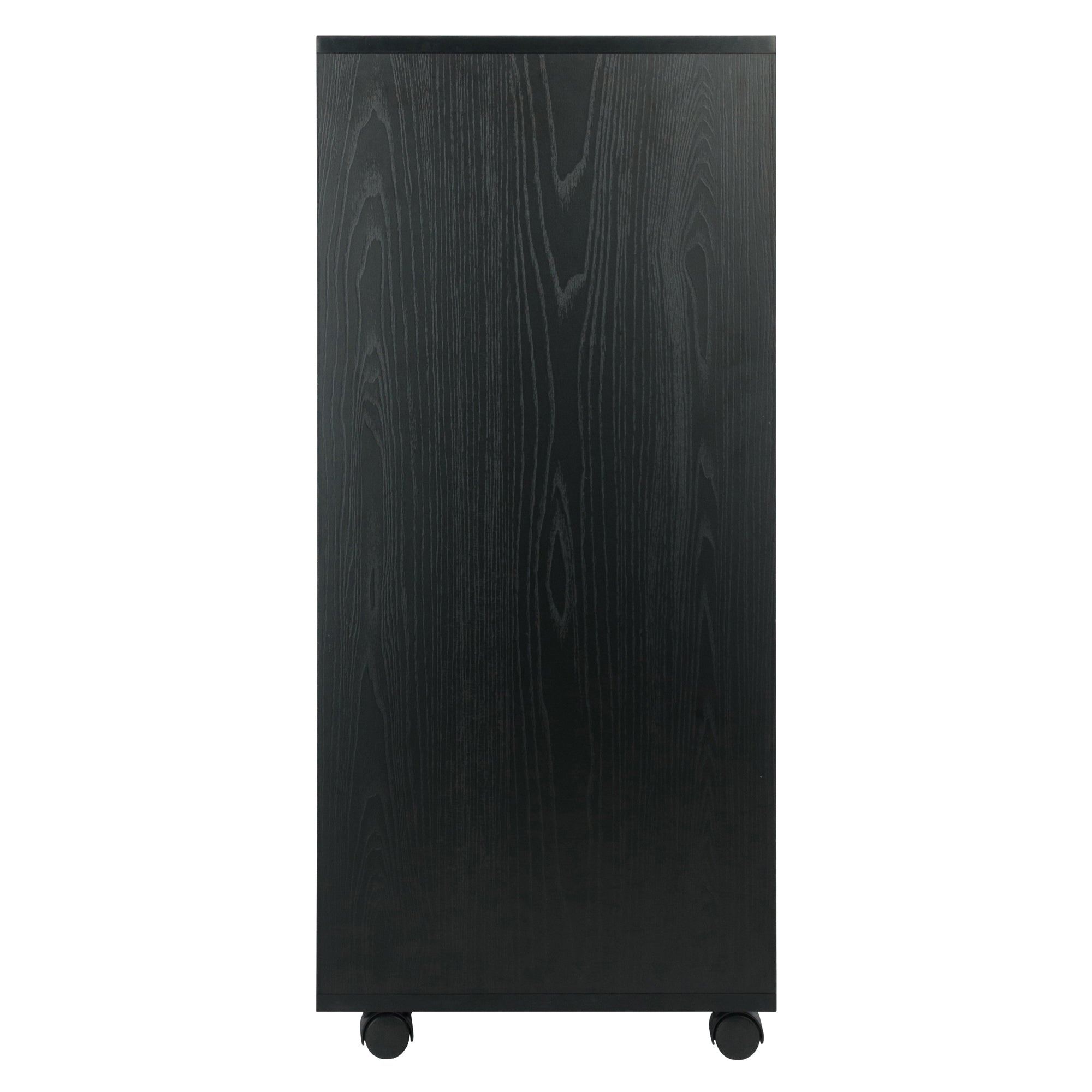 Halifax 7-Drawer Mobile Cabinet, Black