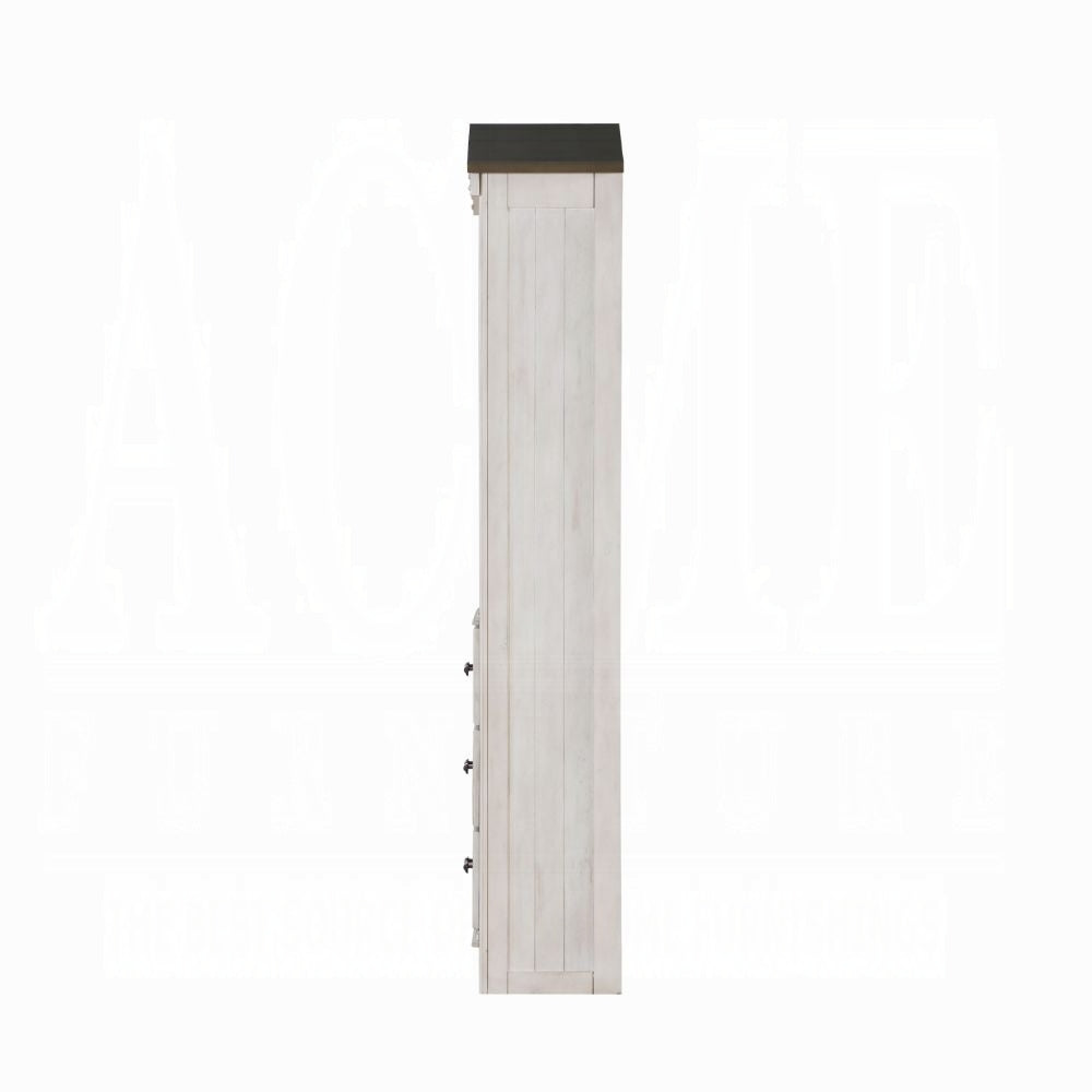 Sandu Tree House Twin Grey Wood Loft Bed  Playhouse Design for Kids