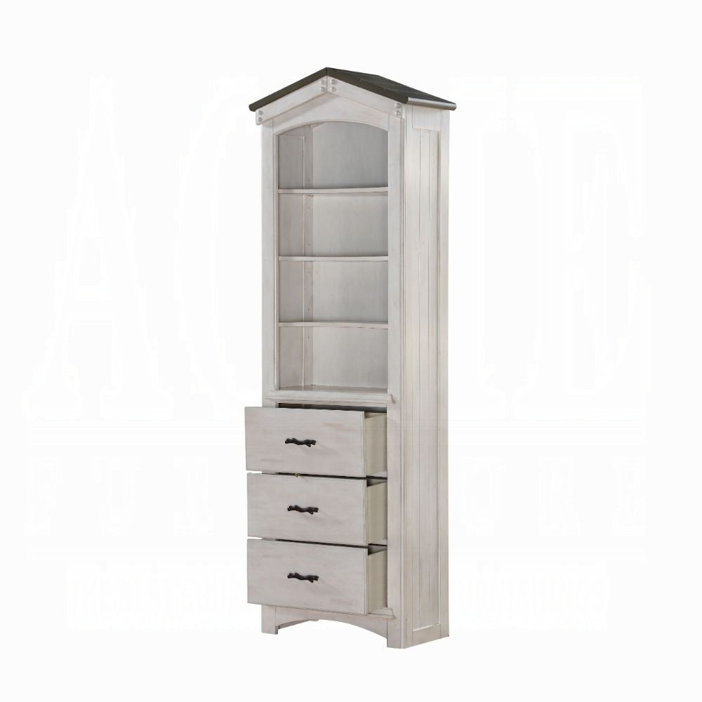 Sandu Tree House Twin Grey Wood Loft Bed  Playhouse Design for Kids