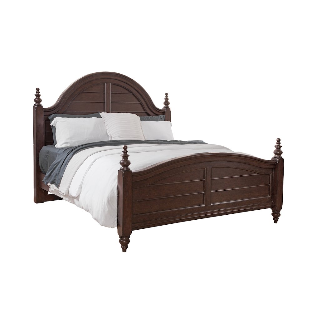 Rodanthe Queen Panel Bed - Dove White