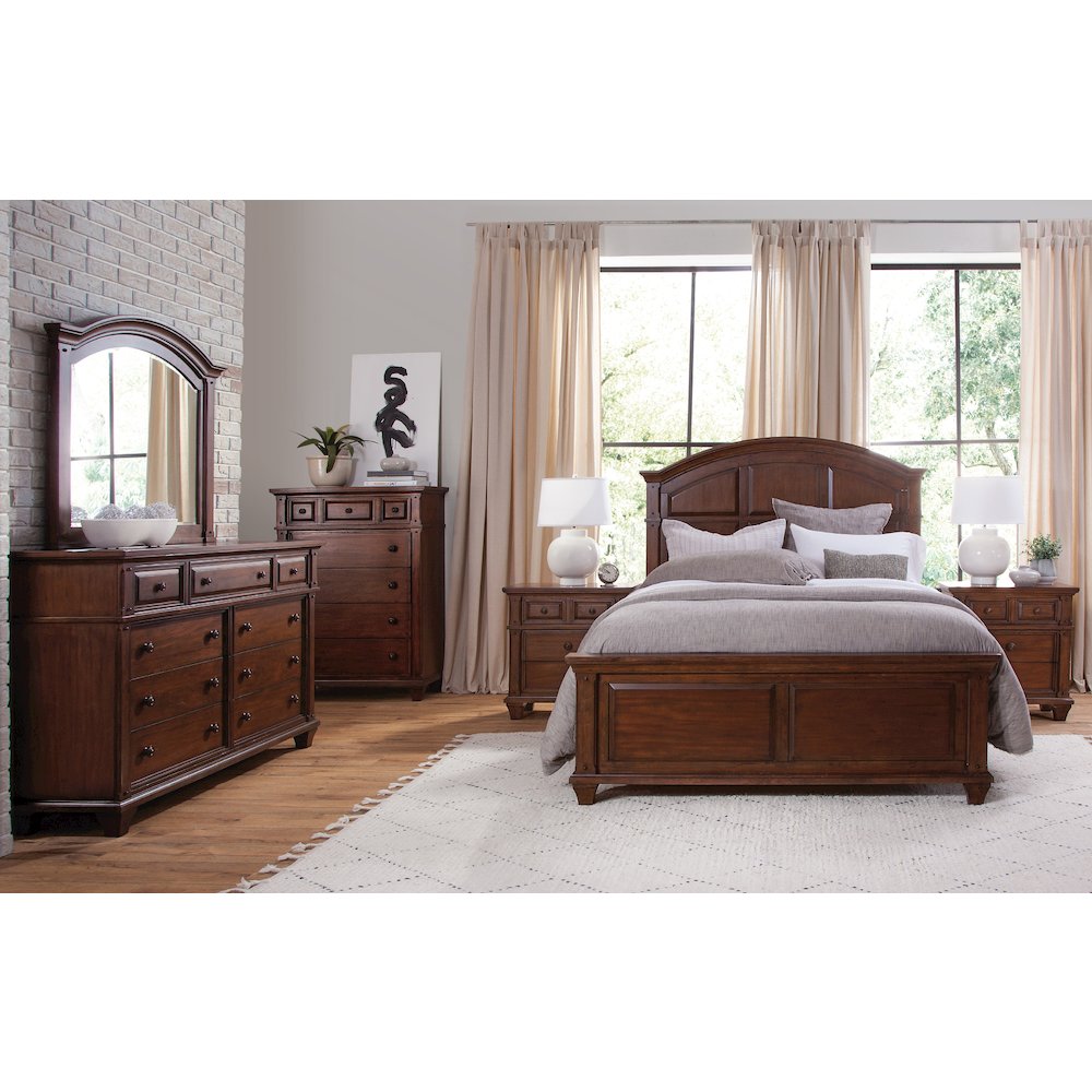 Sedona King Bed - Cinnamon Cherry