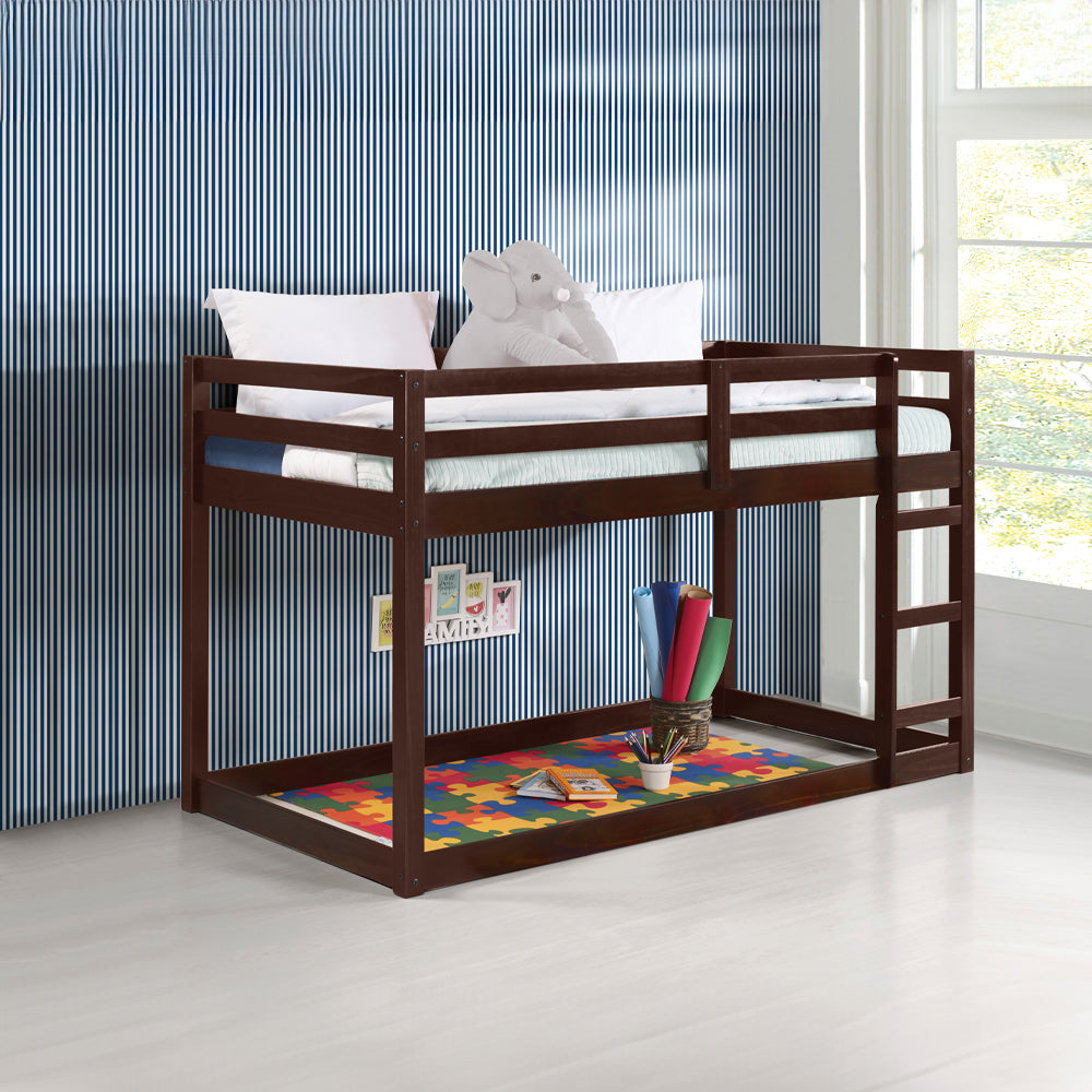 Gaston Twin Loft Bed, Espresso
