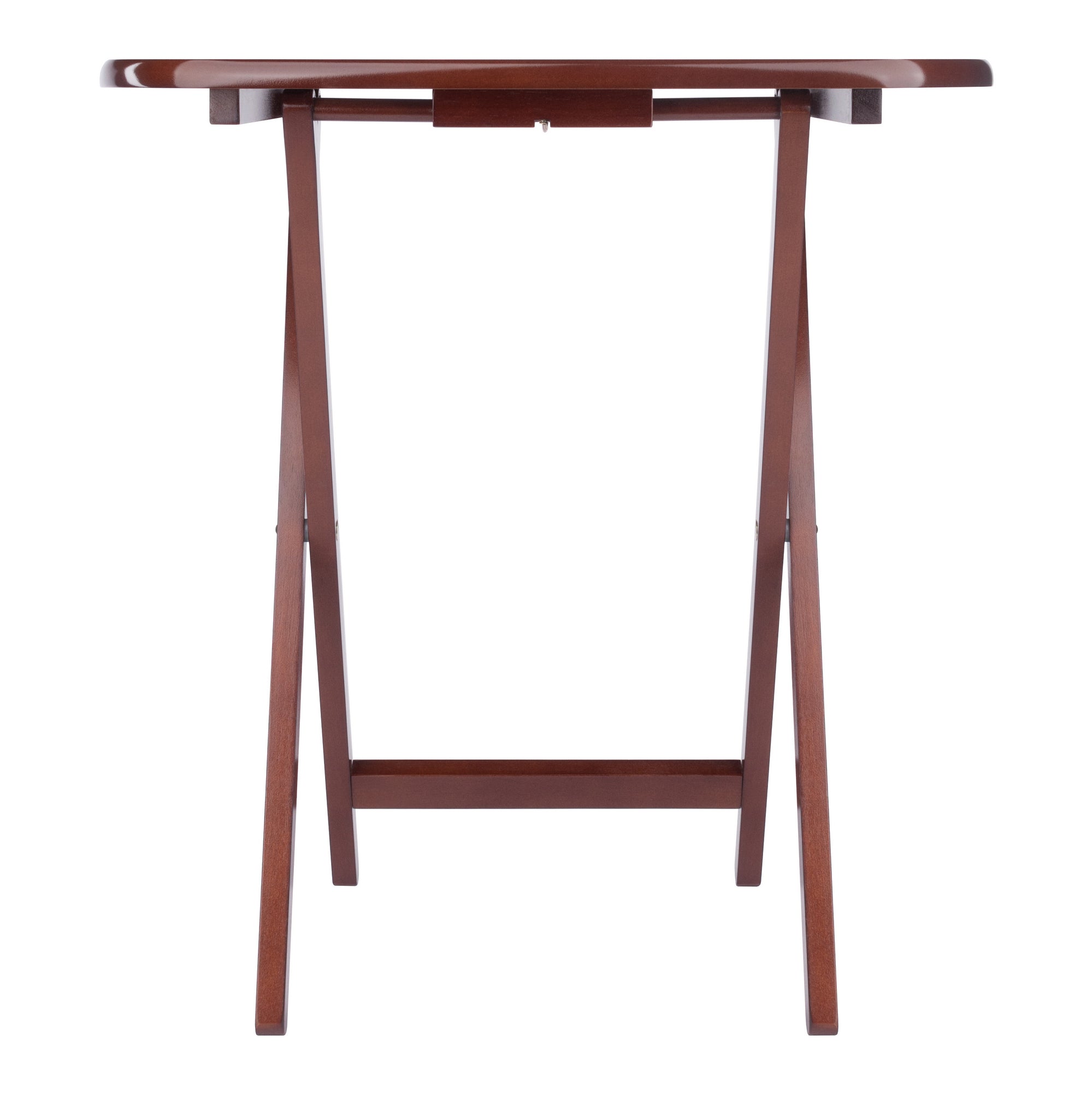 Corbett 2-Pc Oversized Snack Tables, Walnut