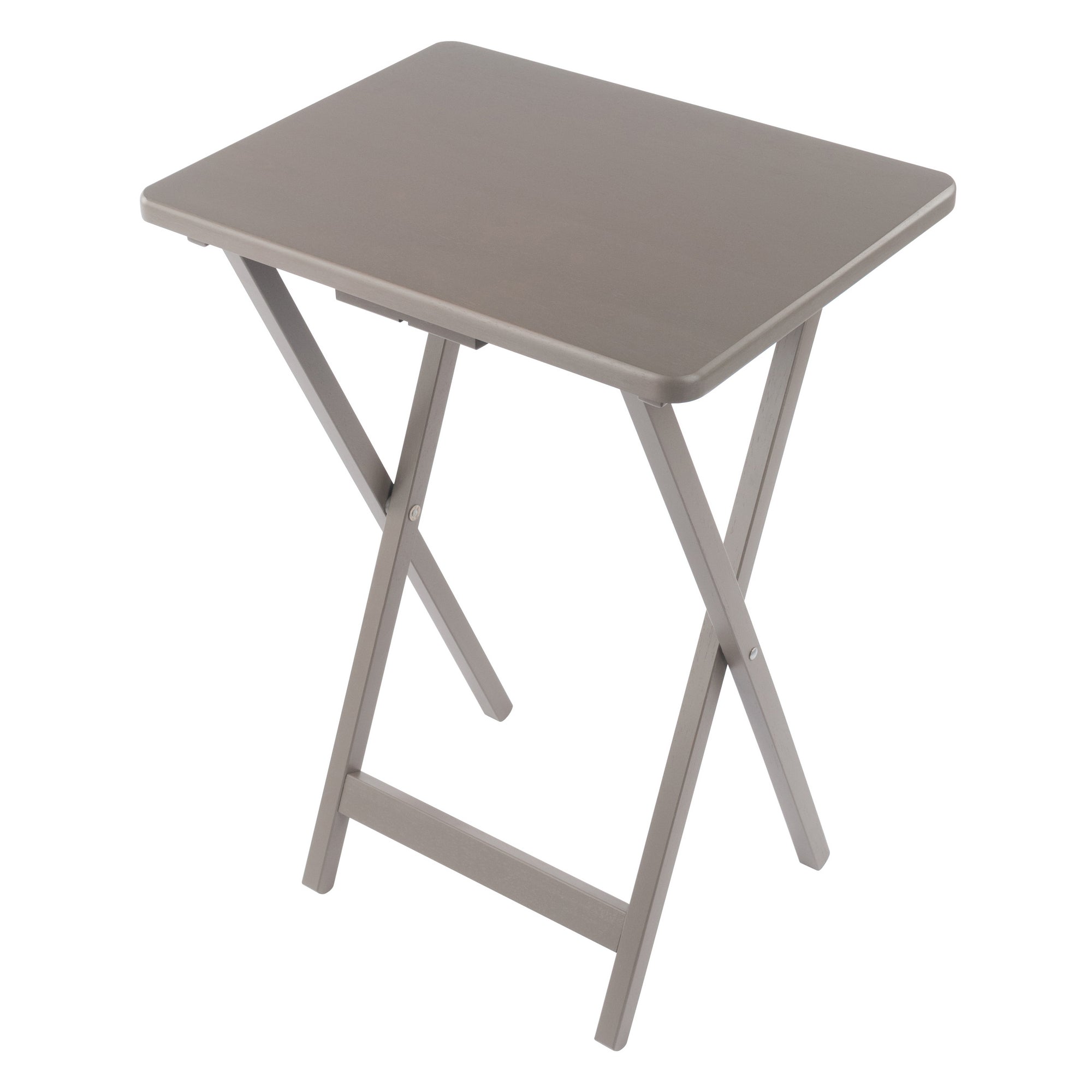 Alex 5-Pc Snack Table Set, Oyster Gray