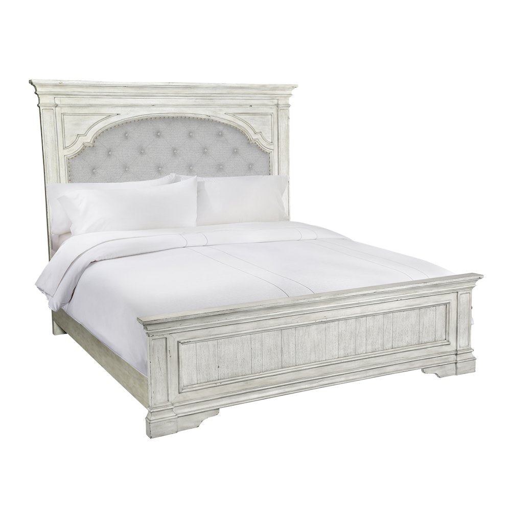 Highland Park Queen Bed - Driftwood