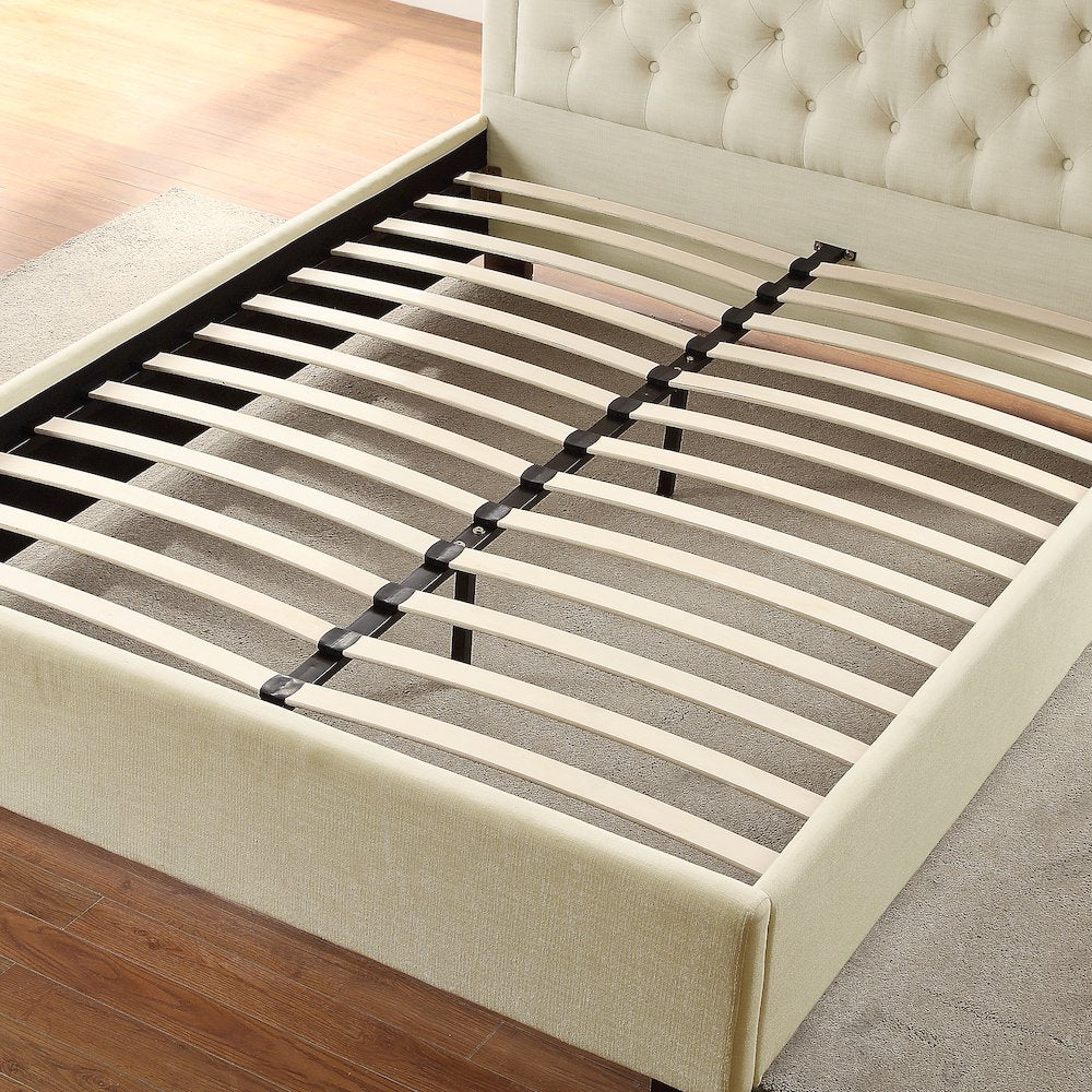 Isadora Queen Bed White