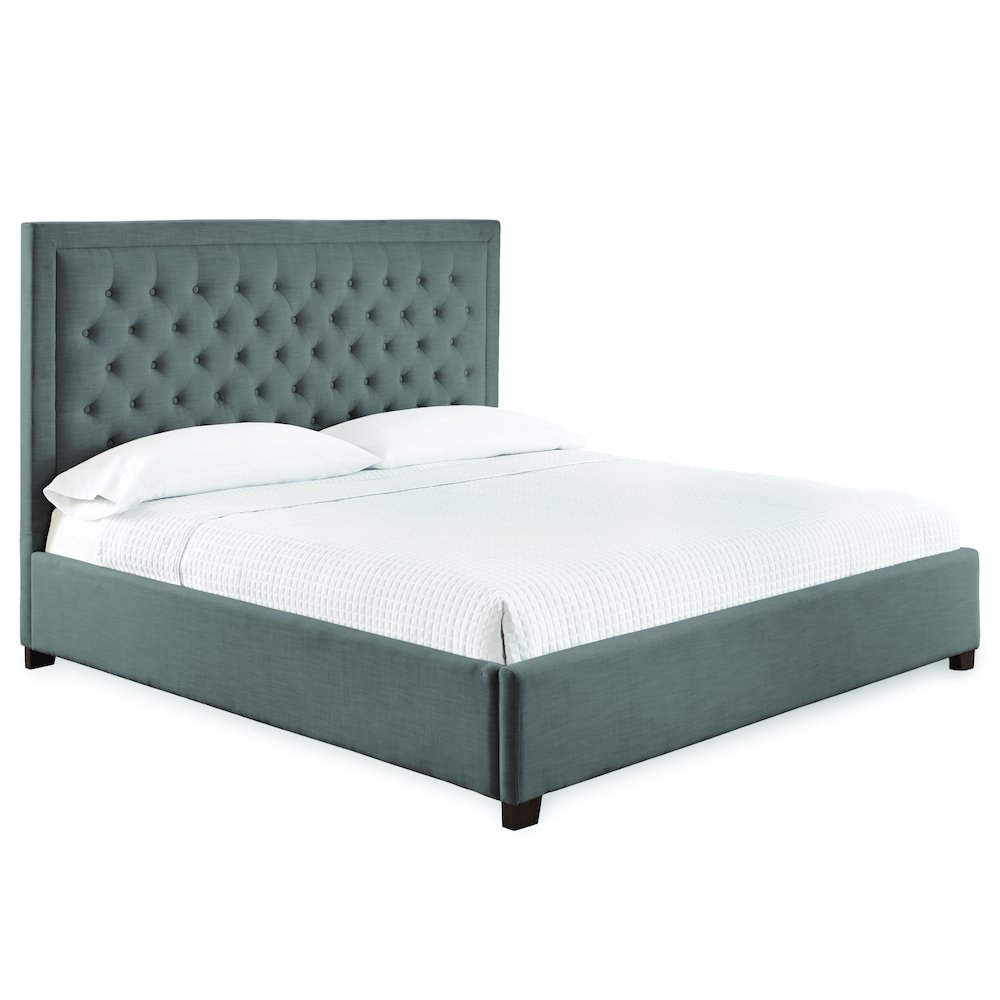 Isadora King Bed Gray