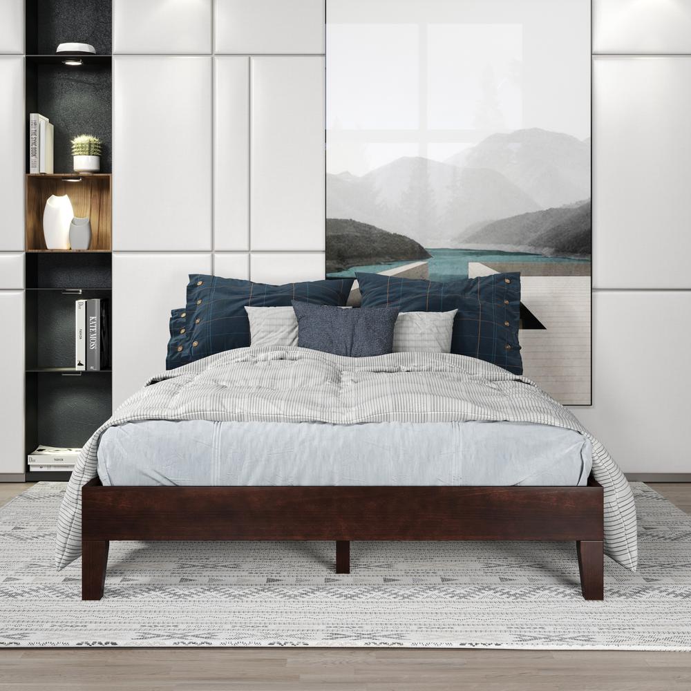 Nix Full Platform Bed Natural