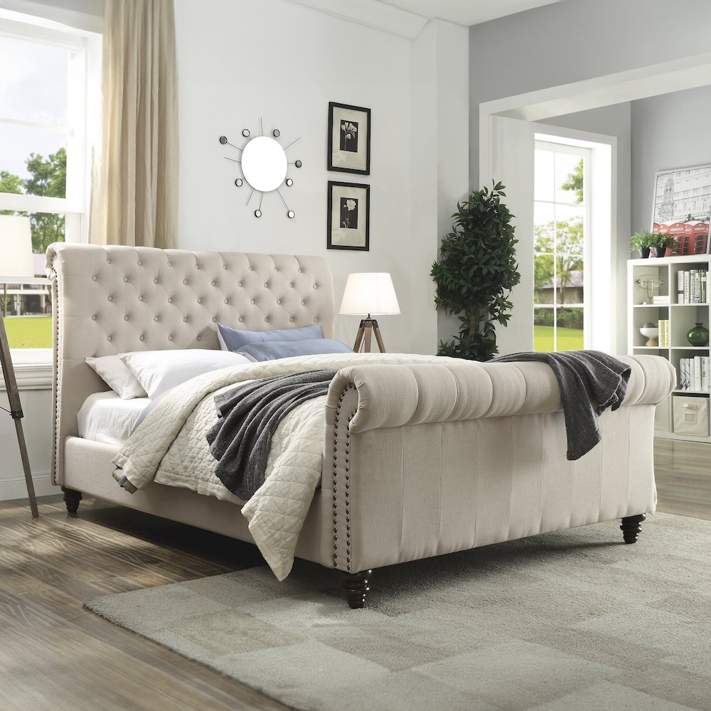 Swanson Queen Bed Sand