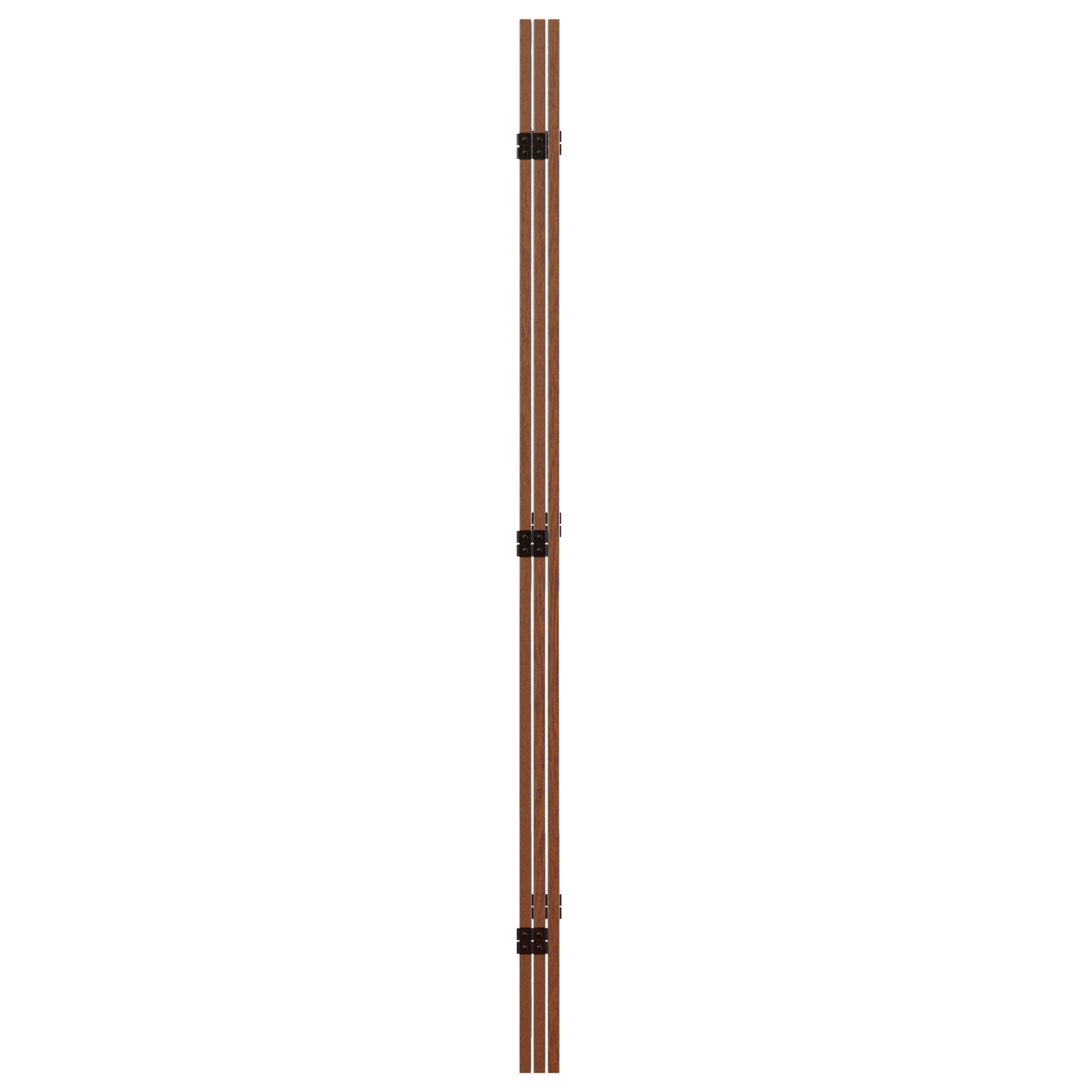 William Folding Screen Divider, Walnut